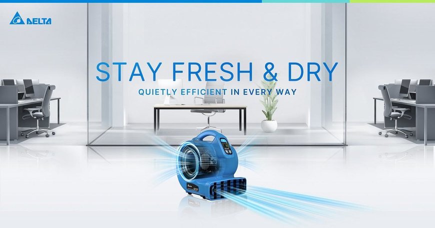 New Delta BreezAirMover Keeps Residential and Commercial Spaces Dry, Comfortable, and Well Ventilated 